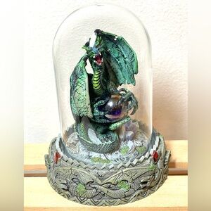 Franklin Mint Michael Whelan Dragonfire Hand-Painted LE Numbered Figurine | EUC